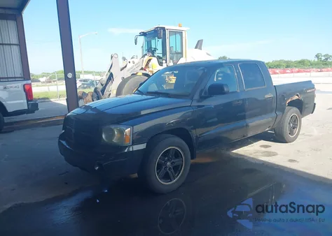 2007 Dodge Dakota Quad Laramie from USA, damaged, VIN 1D7HW58P37S180188